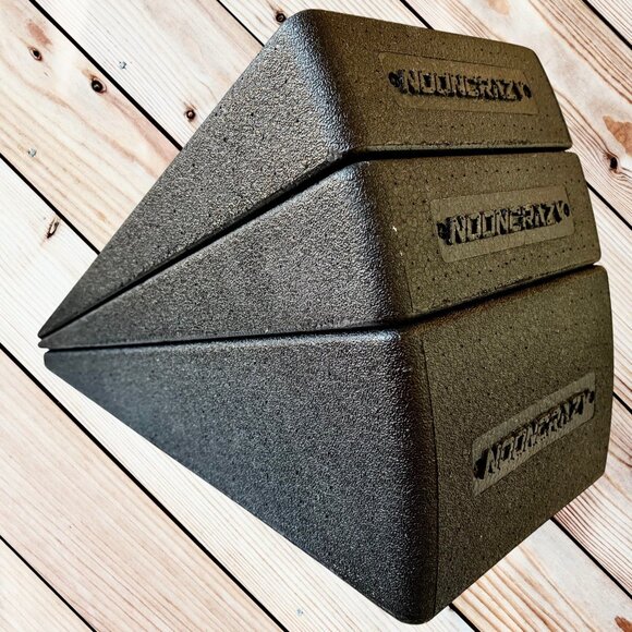 Calf Stretch Incline Board Wedge Squat Physical Therapy Set of 3 - Picture 8 of 12